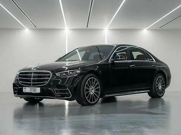 Mercedes S580 V8 Black