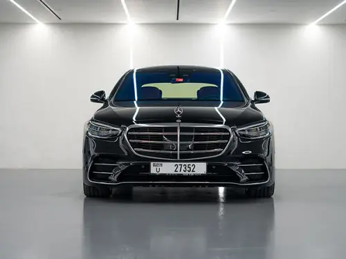 Mercedes S580 V8 Black