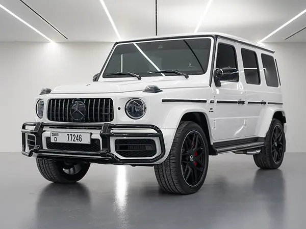 Mercedes Double Night Package White