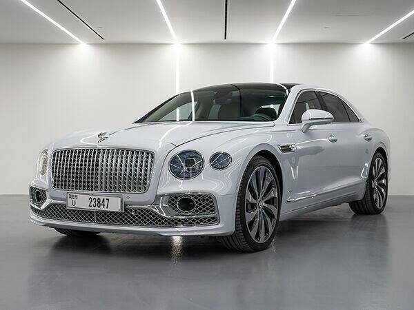 Bentley Flying Spur W12 Light Grey, 2021