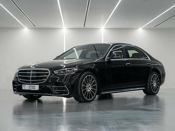Mercedes S580 V8 Black