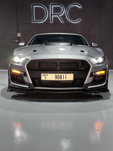 Ford Mustang Model Silver Convertible, 2020
